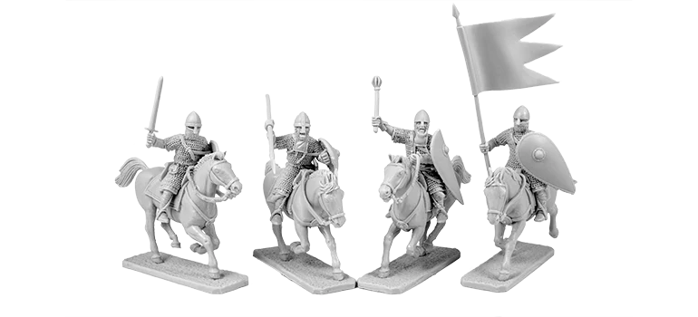 V&V Miniatures - Norman riders