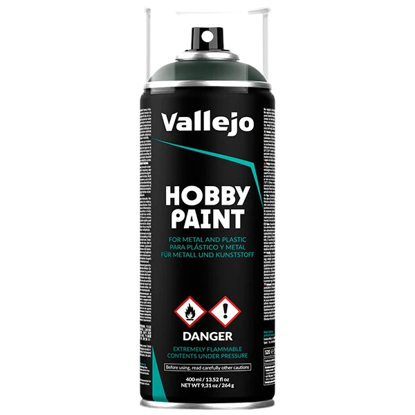 Vallejo - Dark Green Hobby Paint in Spray 400ML