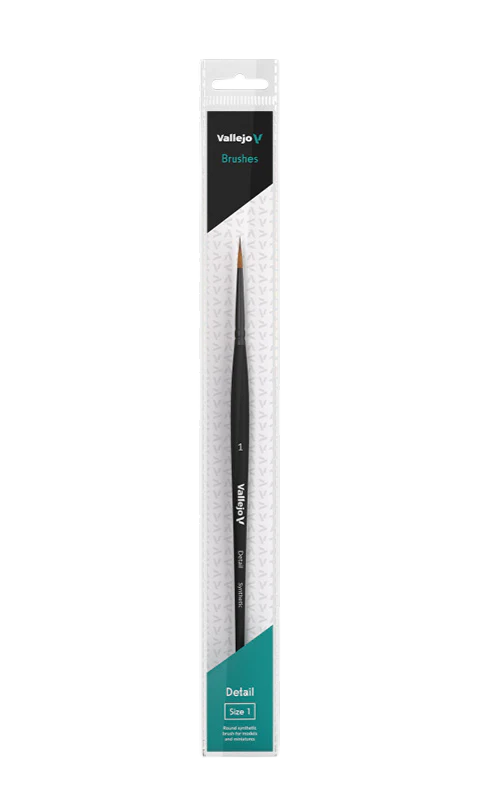 Vallejo - Detail Round Synthetic Brush No. 1