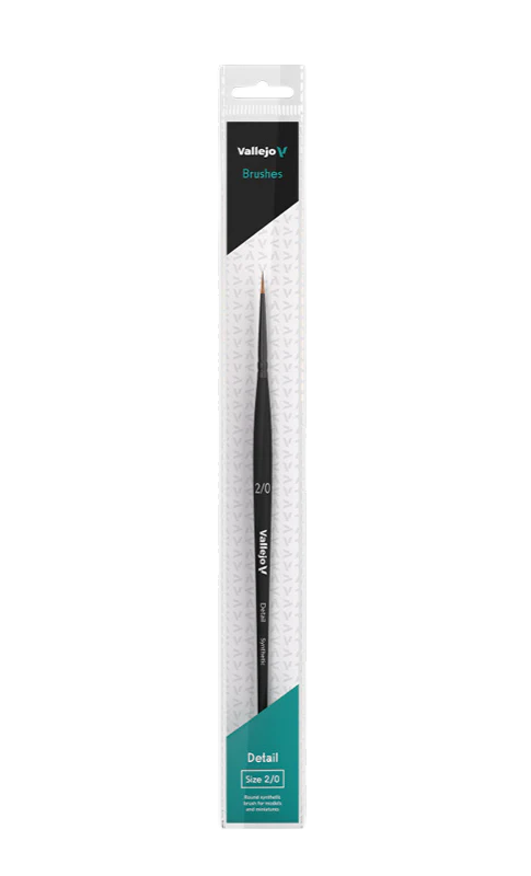 Vallejo - Detail Round Synthetic Brush No. 2/0