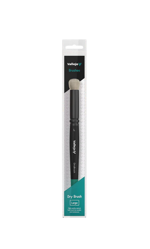 Vallejo - Dry Brush. Natural Hair - Large size
