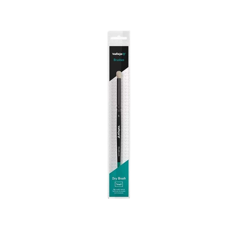Vallejo - Dry Brush. Natural Hair - Small size