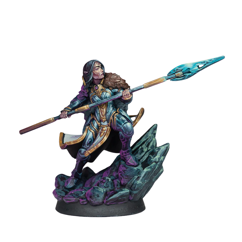 Vallejo - Set 12 Game Color + figure - Dark Future Set by Squidmar Miniatures - Image 2
