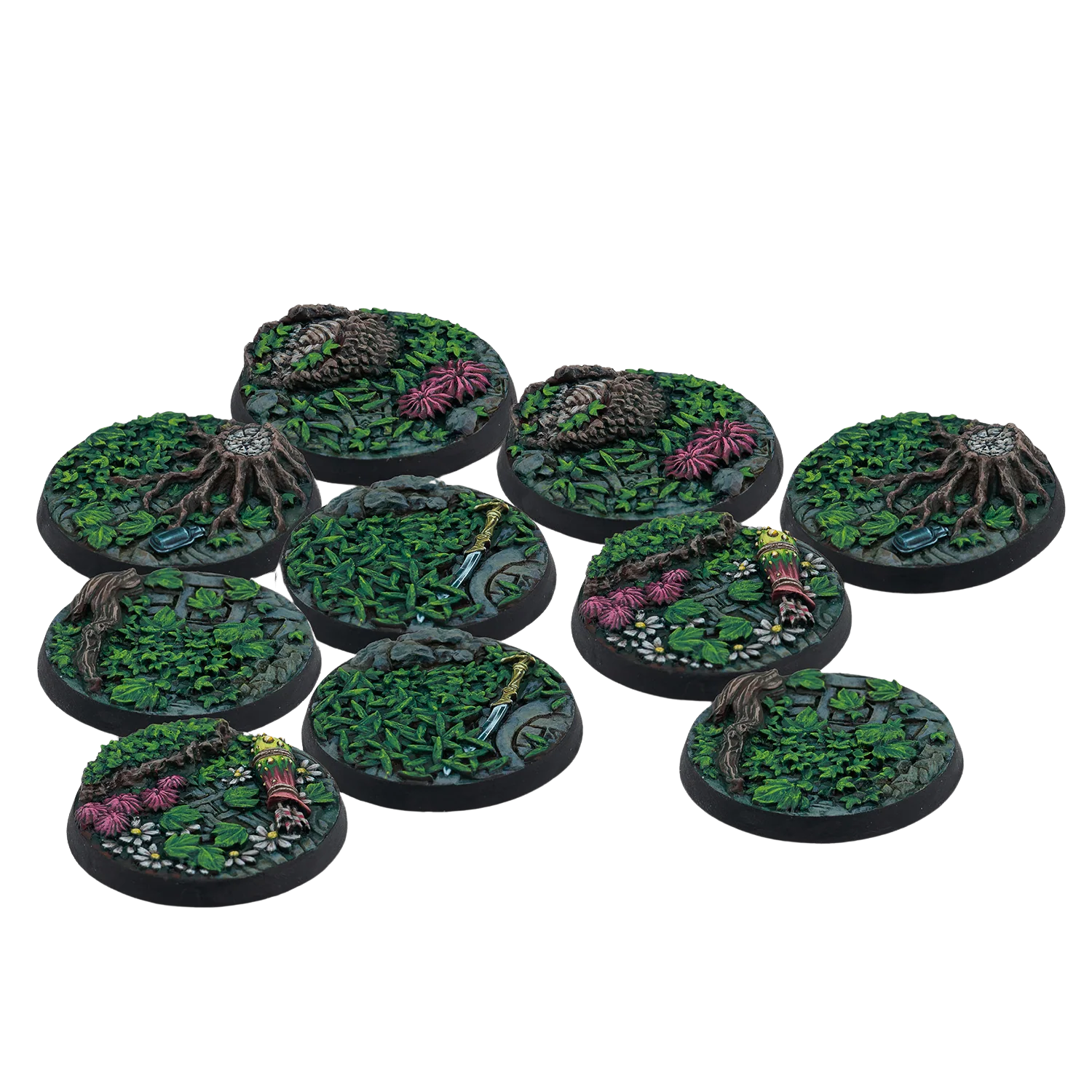 Warcrow - 30mm Sÿenann Scenery Bases, Alpha Series - Image 2