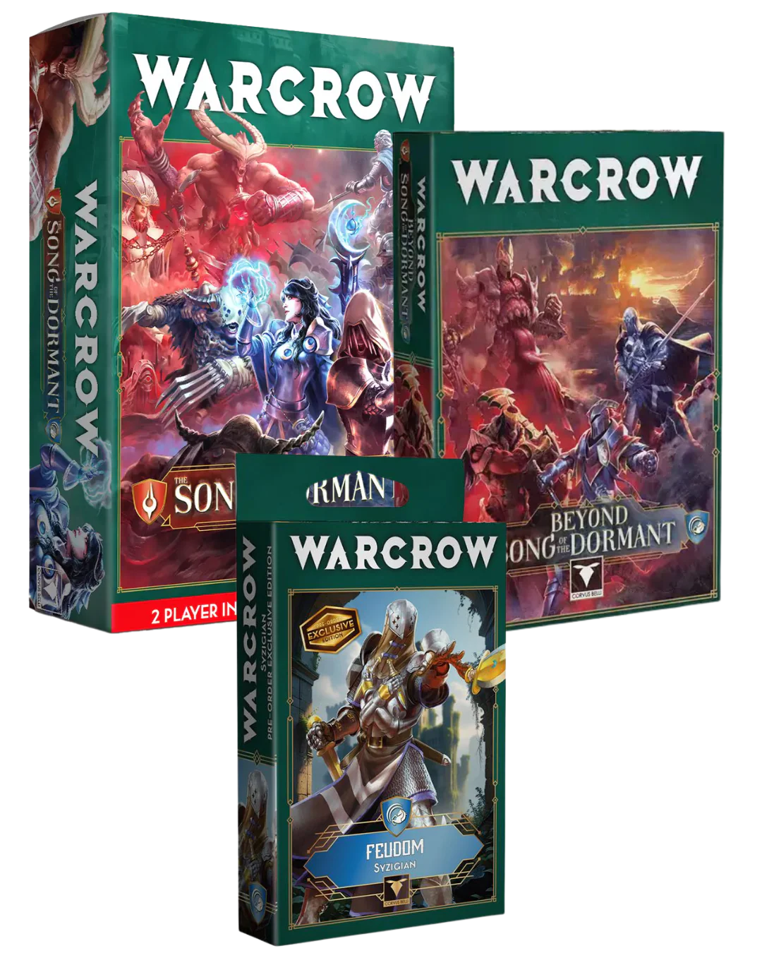 Warcrow - The Song of the Dormant + Beyond The Song of the Dormant + Syzigian Pre-order Exclusive Edition BUNDLE