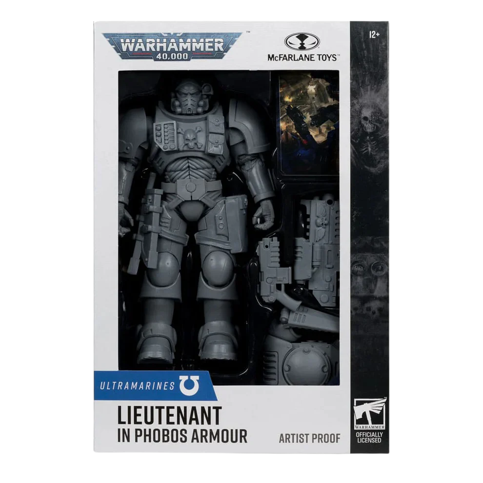 Warhammer 40,000 Action Figure Lieutenant in Phobos Armor (Ultramarines) (Artist Proof) 18 cm
