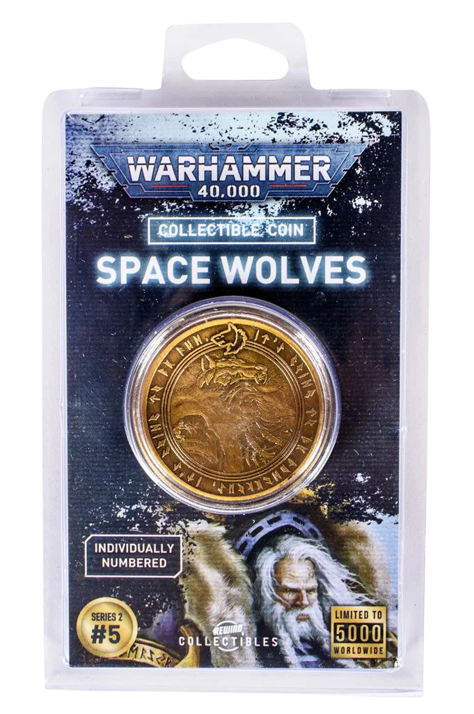 Warhammer 40,000 - Collectible Coin - Space Wolves