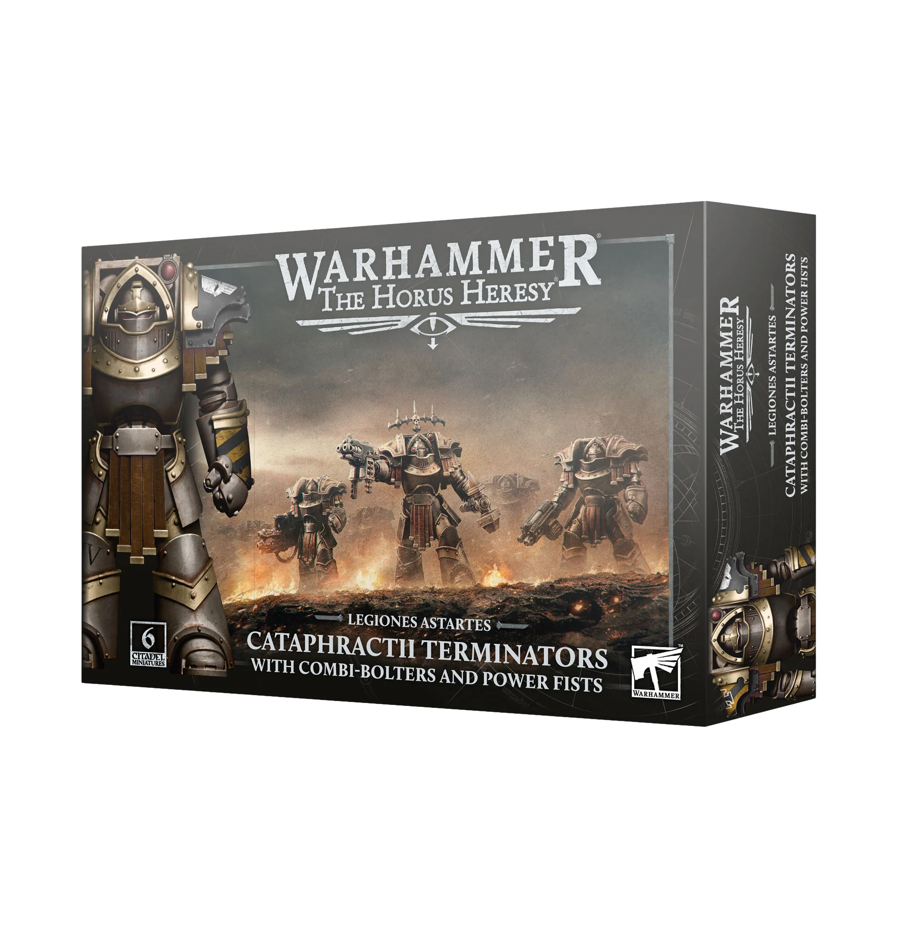Warhammer: The Horus Heresy â Cataphractii Terminators with Power Fists