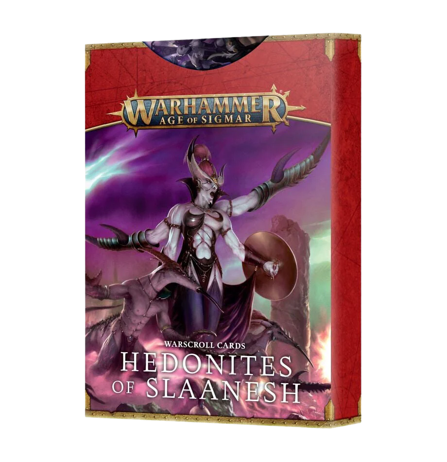 Warscroll Cards: Hedonites of Slaanesh (2023)