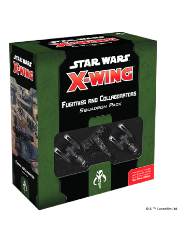Star Wars X-Wing 2nd Edition: Fugitives and Collaborators Squadron Pack - EN